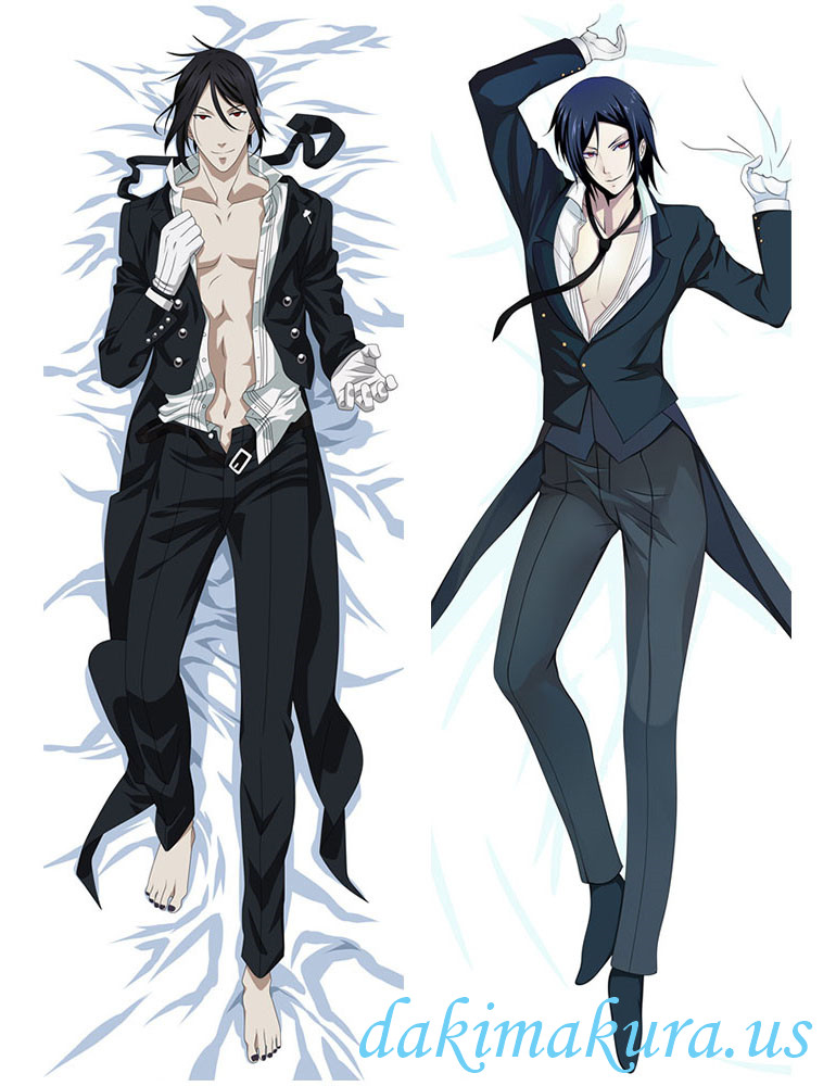 Sebastian Michaelis - Kuroshitsuji Male Anime Dakimakura Japanese Hugging Body Pillow Cover